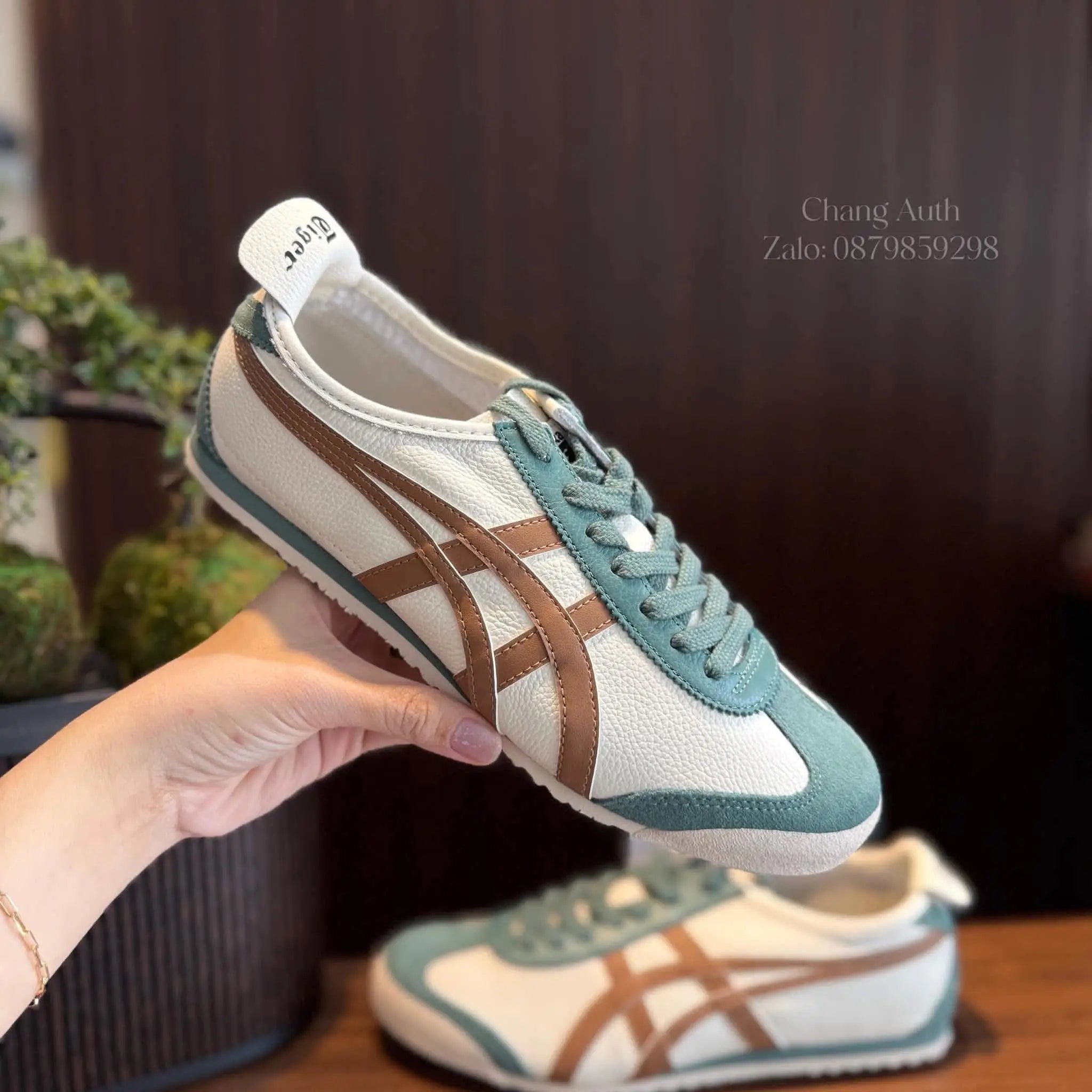 Onitsuka Tiger Mexico 66 CREAM GREEN BROWN (FIX) Main image