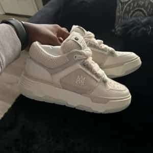 Amiri MA 2 Alabaster Low Top Beige Main image