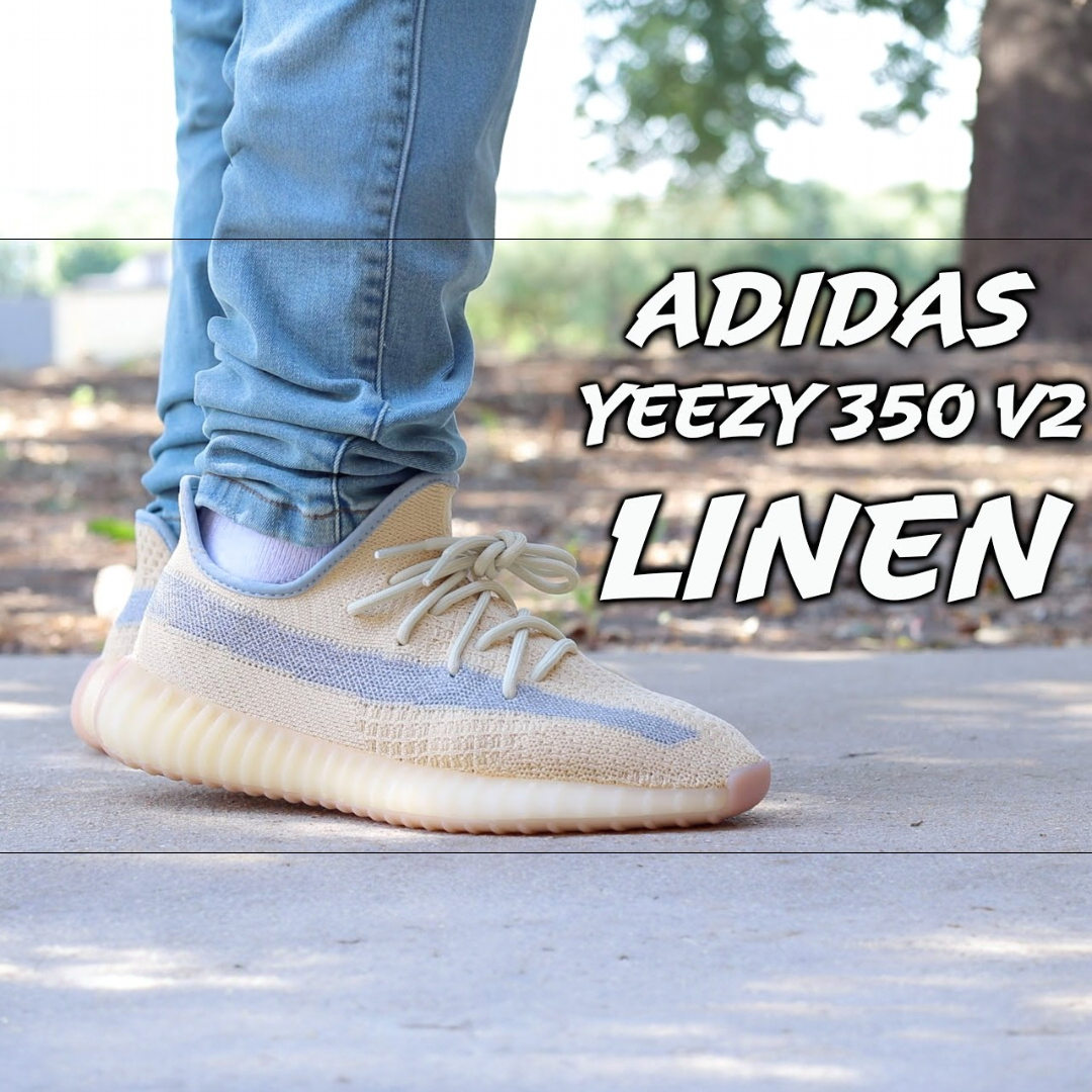 Adidas Yeezy Boost 350 v2 linen Reflective with Full Accessories Main image