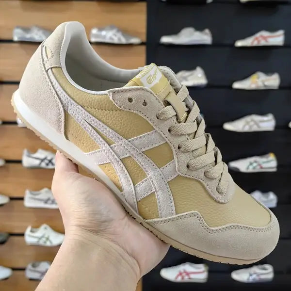 Onitsuka Tiger Serrano Mineral Brown Cream  Mens 7A Premium (D-2021) Main image