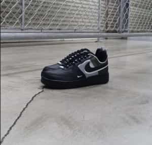 Nike Airforce 1 Low React Split Black Main image