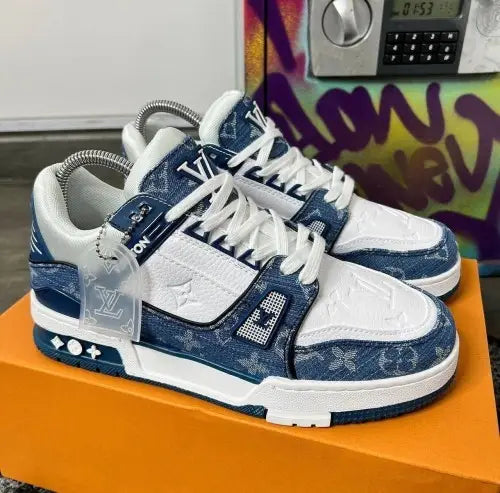 Louis Vuitton Trainer LV DENIM BLUE