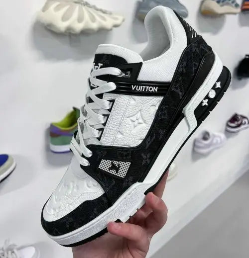 Louis Vuitton Lv Trainer BLACK DENIM Secondary image