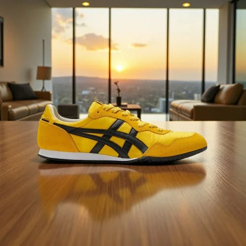 Onitsuka Tiger Serrano Yellow Black Sneakers For Mens Main image