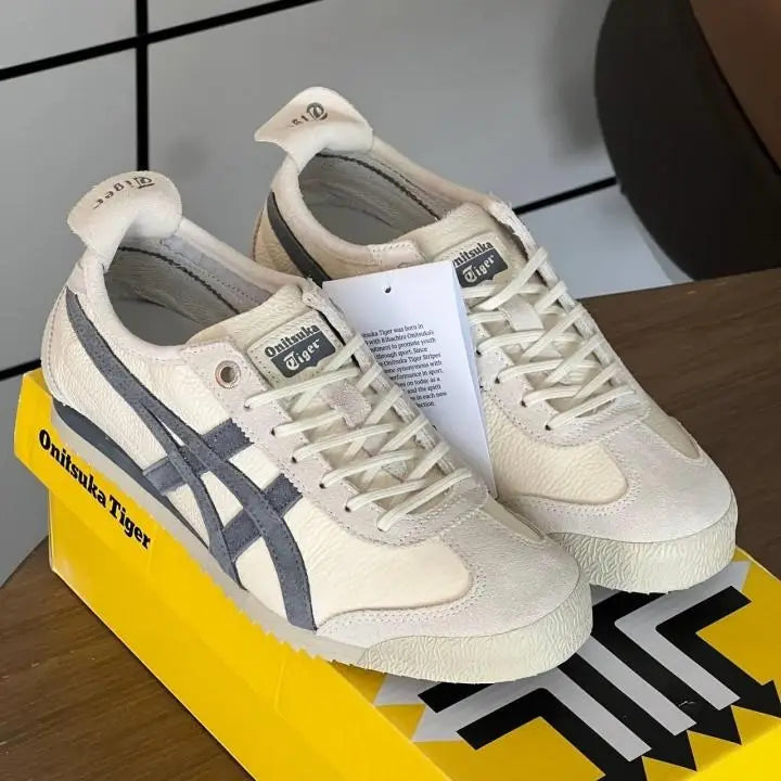 Onitsuka Tiger Mexico 66 SD Birch Metropolis Light Grey Beige 7A Premium Sneakers D-2035 Main image