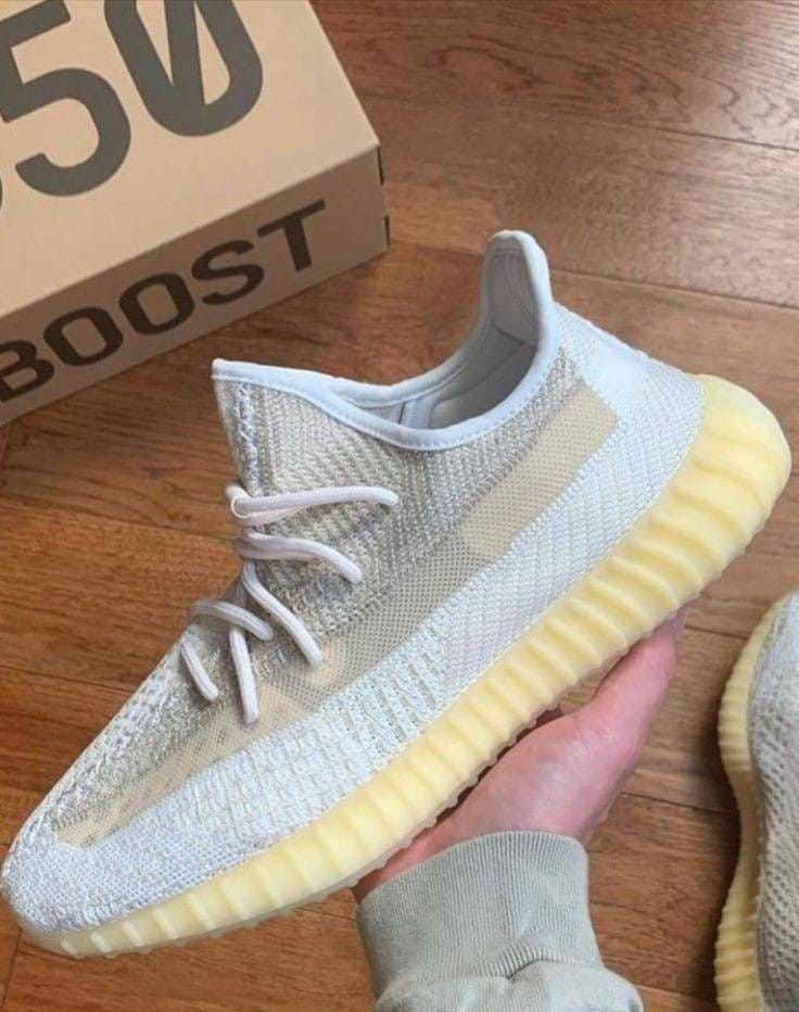 Adidas Yeezy Boost 350 V2 Natural Semi UA with Full Accessories Main image