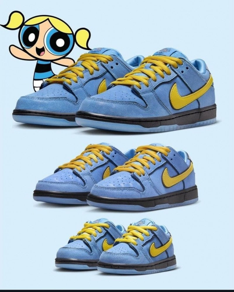 Nike SB Dunk Low POWERPUFF BLUE