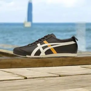 Onitsuk_a Tiger Mexico 66 BlackWhiteYellow  Mens First Copy Sneakers D-1932 Main image