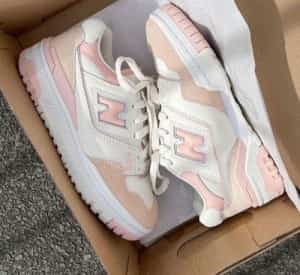 New Balance 550 WHITE PINK Main image