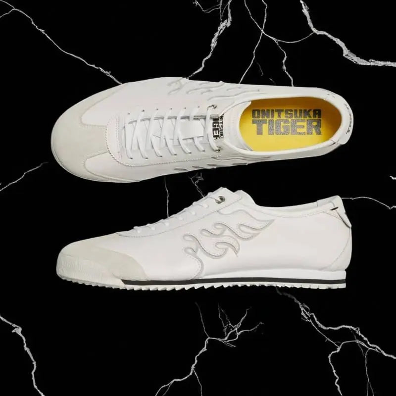 Onitsuk_a Tiger Mexico 66 SD Flame - Full White  Premium First Copy with Accessories D-1944