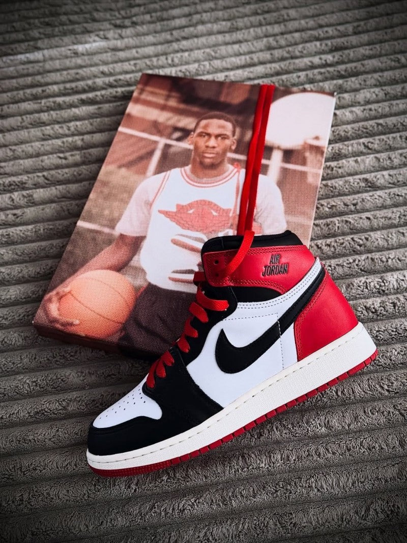 Nike Air Jordan 1 High BLACK TOE REIMAGINED (SEMI UA) Main image