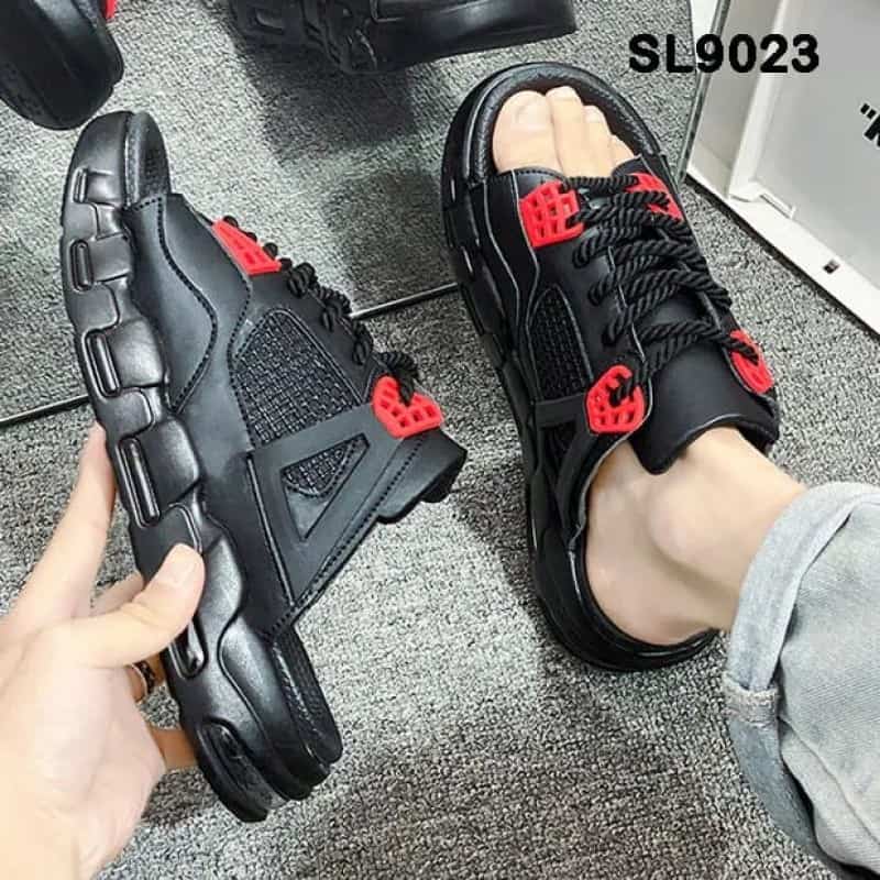 Nikee Air Jordan Retro 4 Slide THUN Main image