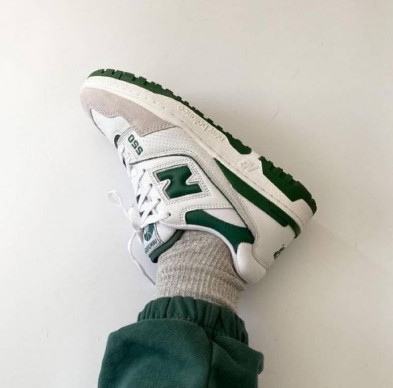 Neww balance 550 white green mens fi·x Main image