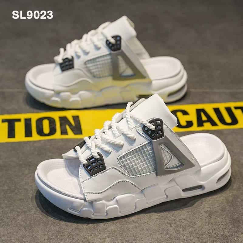 Nikee Air Jordan Retro 4 Slide WHIT Main image