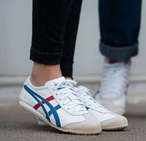 Onitsuk_a Tiger Mexico 66 WhiteBlueRed  Girls Premium First Copy Sneakers D-1956