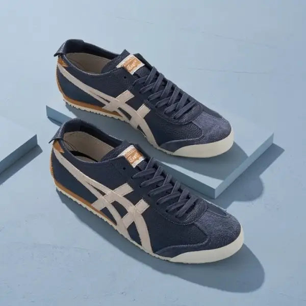 Onitsuk_a Tiger Mexico 66 Iron NavyBirch  Girls Premium First Copy Sneakers D-1957