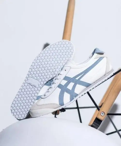 Onitsuk_a Tiger Mexico 66 WhiteBlue Ice  Girls Premium First Copy Sneakers D-1958 Secondary image