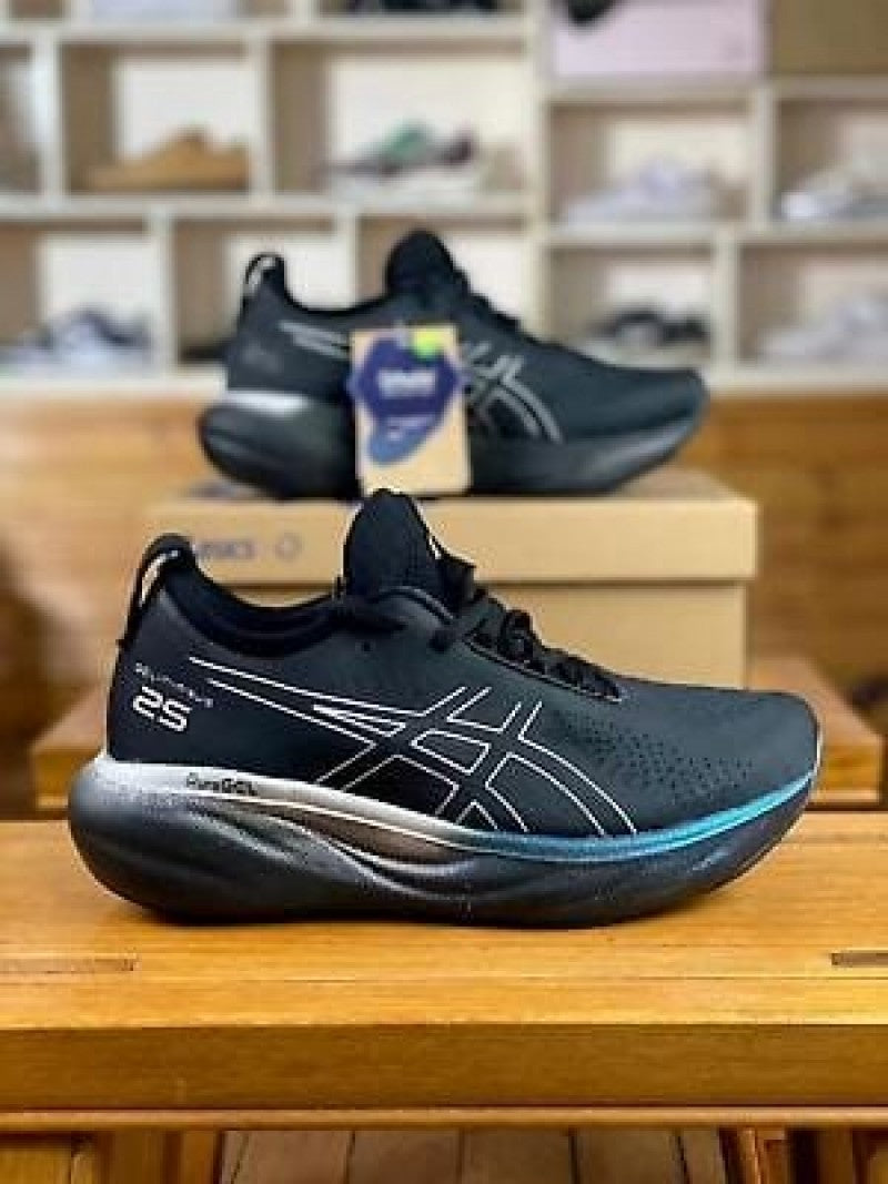As...ICSs Gel Nimbus 25 PLATINUM BLACK