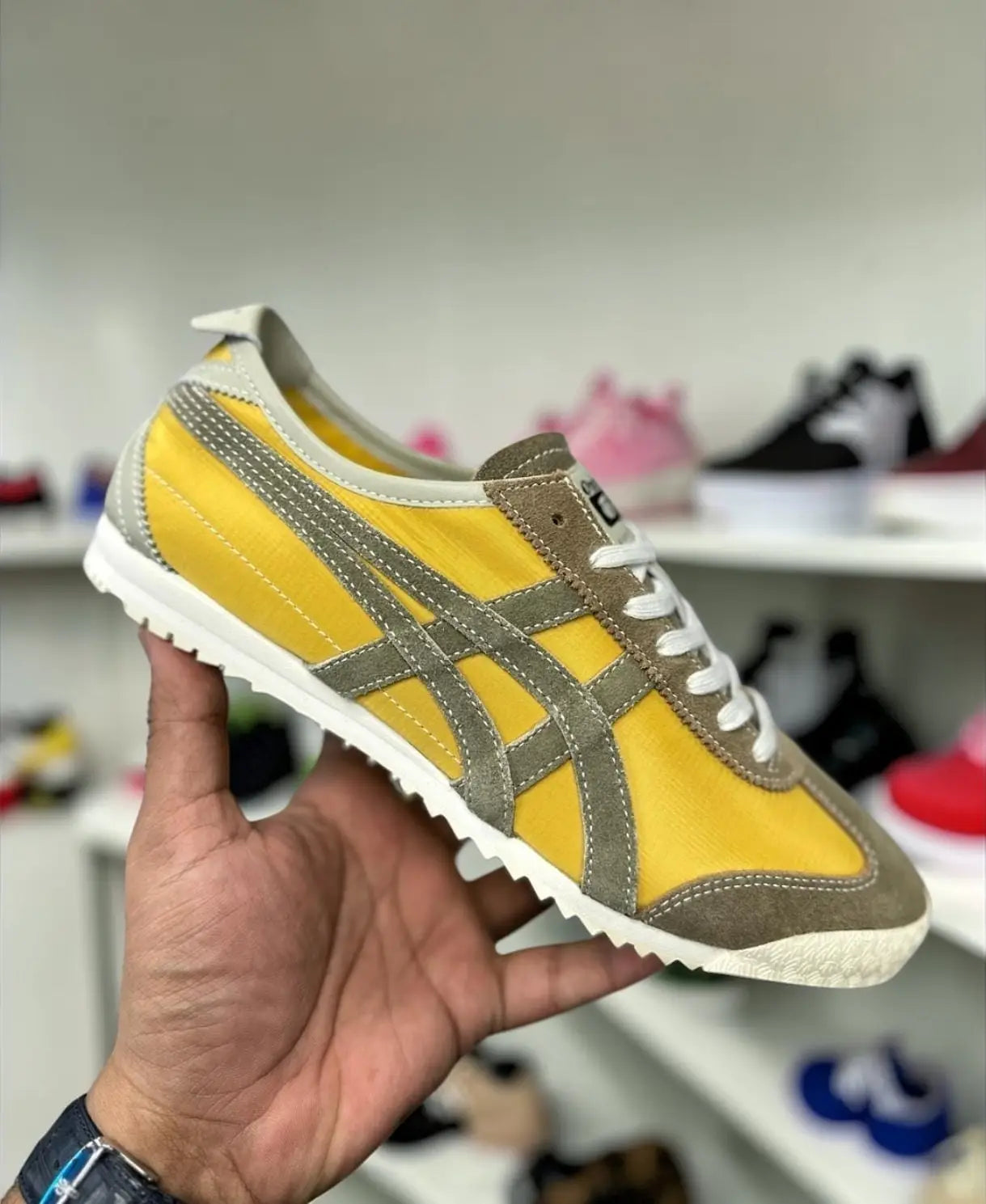 Onitsuka Tiger Mexico 66 NM Wood Crepe  7A Premium Nippon Made D-2058 Main image