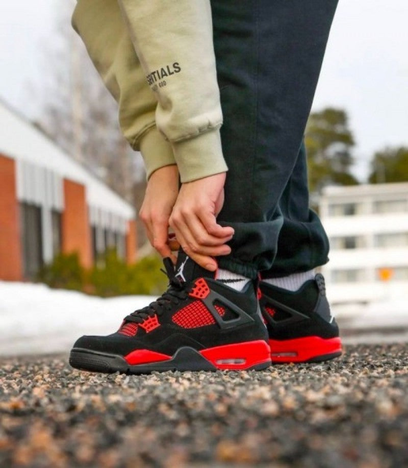Nike Air Jordan Retro 4 Red Thunder UA Main image
