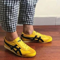 Onitsuk_a Tiger Mexico 66 Yellow Black  Mens First Copy Iconic Sneakers D-1871