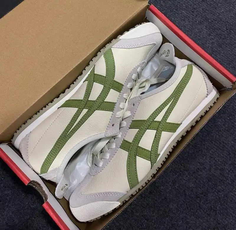 Onitsuk_a Tiger Mexico 66 Vintage - Birch Cactus Green Mens First Copy D-1870