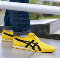Onitsuk_a Tiger Mexico 66 Slip-On Yellow Black First Copy D-1868