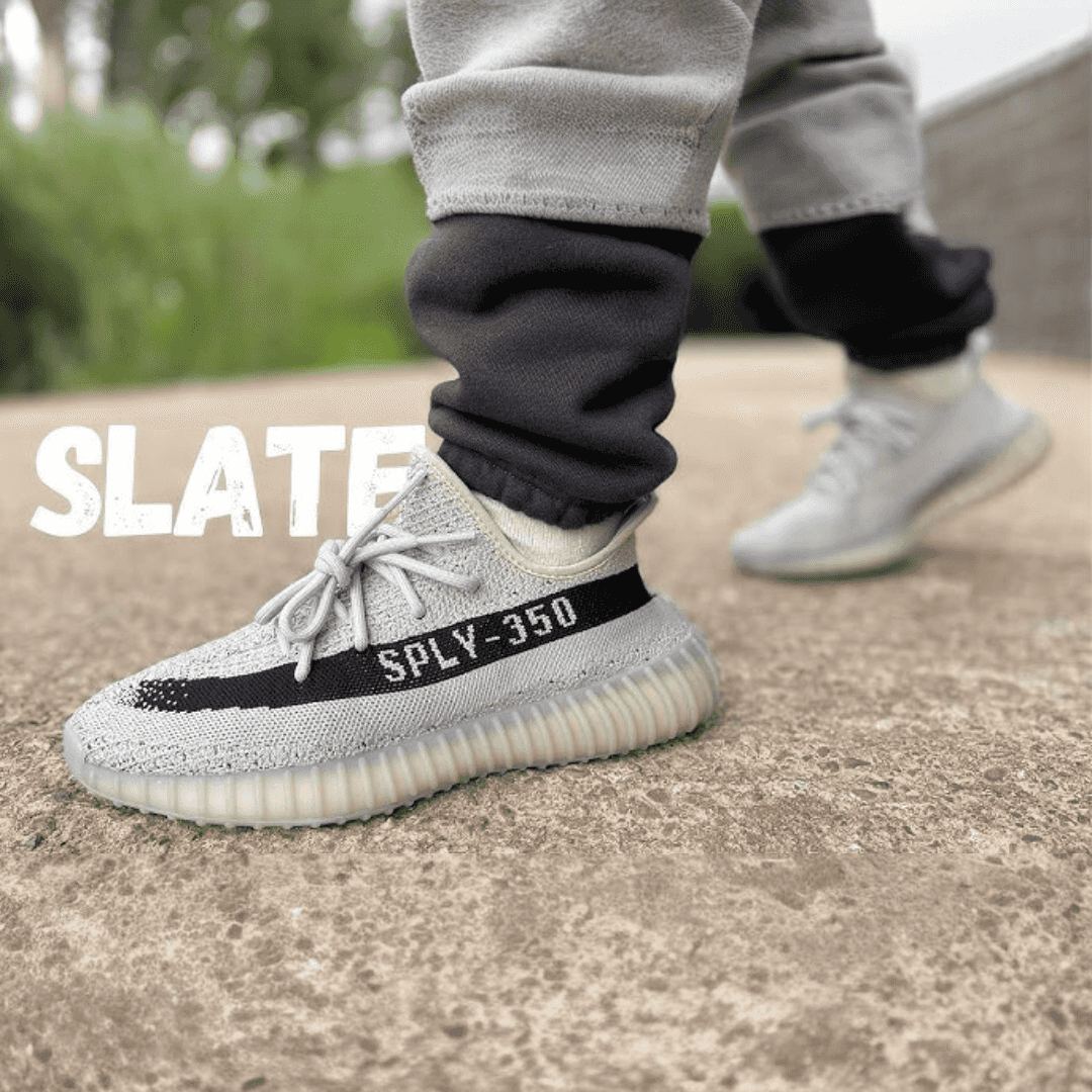 Adidas yeezy sply 350 V2 Slate Semi UA With Full Accessories Main image