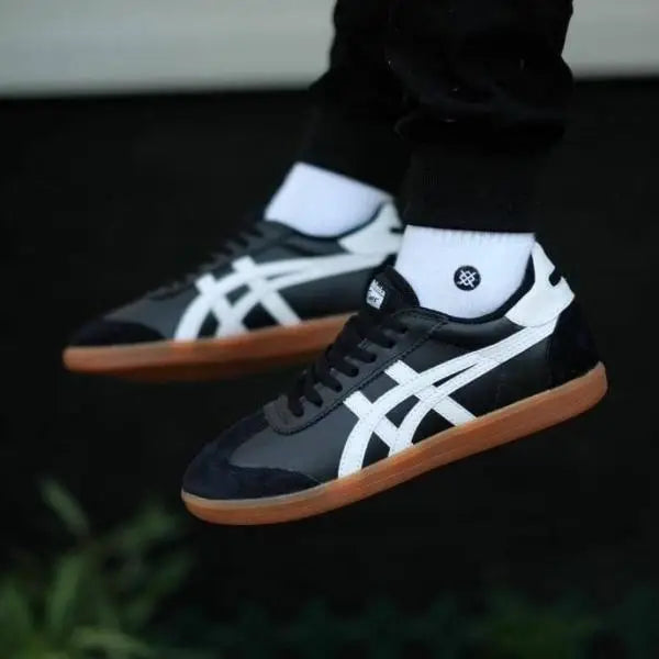 Onitsuk_a Tiger Tokuten Black white gum  7a premium quality sneakers D-1581 Main image