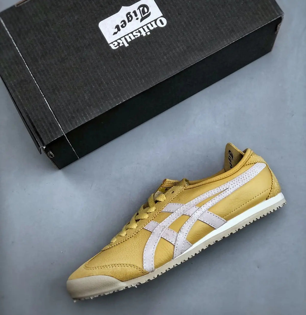 Onitsuk_a Tiger Mexico 66 VIN - Yellow Mens Premium First Copy D-1862