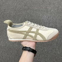 Onitsuk_a Tiger Mexico 66  White Beige Girls Premium First Copy D-1861