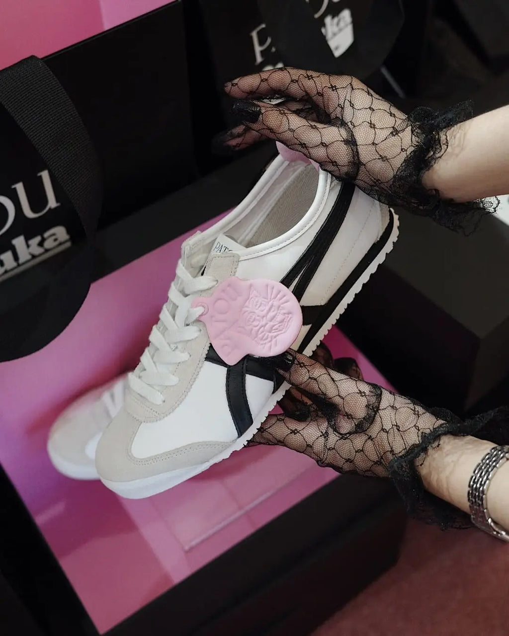 Onitsuka Tiger Mexico 66 X Patou Cotton WHITE BLACK (FIX)