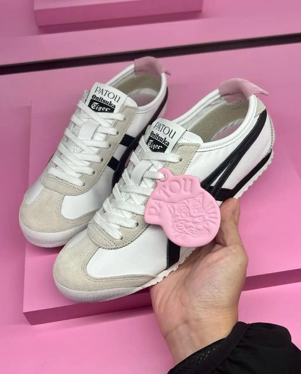 Onitsuka Tiger Mexico 66 X Patou Cotton WHITE BLACK (FIX) Main image