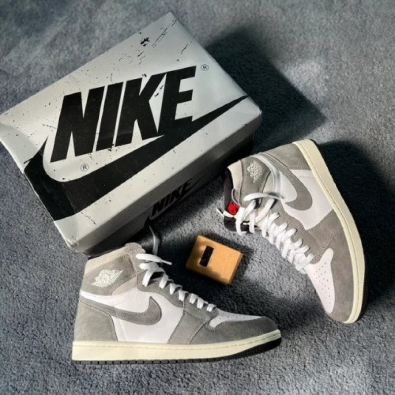 Nike Air Jordan 1 WASHED BLACK SEMI UA With Same OG BOX Main image