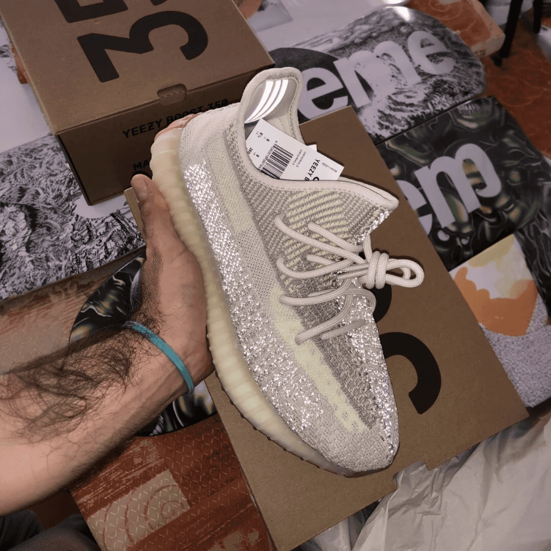 Adidas Yeezy Boost 350 V2 Citrin Reflective With Full Accessories Main image