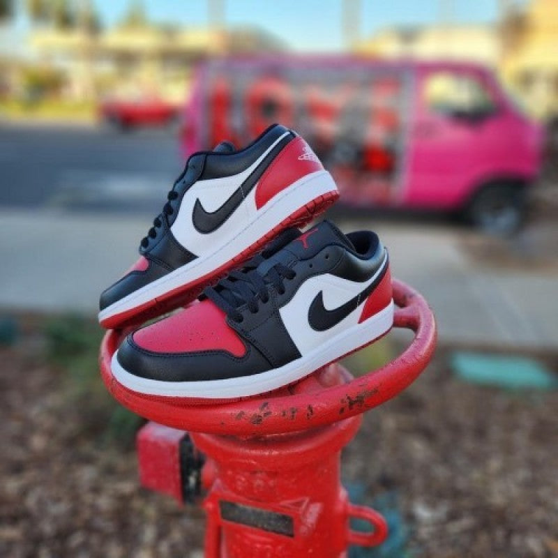 Nike Air Jordan 1 Low Bred Toe 2.0 Main image