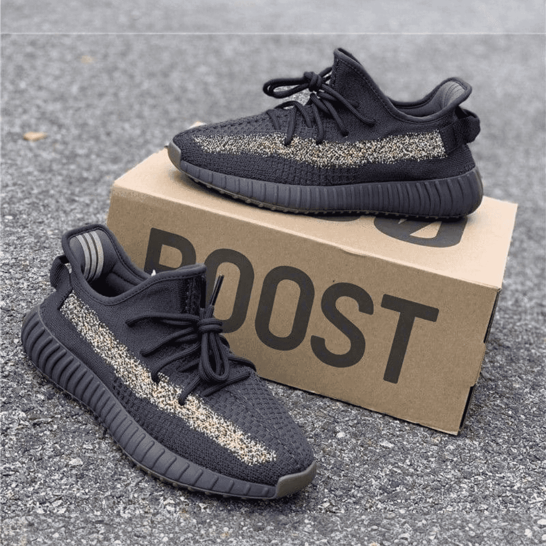 Adidas Yeezy Sply 350 V2 Cinder Reflective Semi UA With Full Accessories Main image