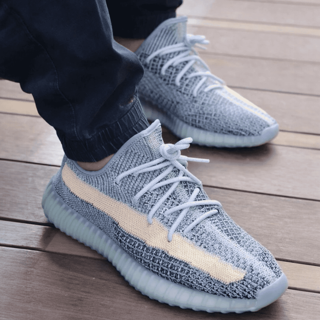 Adidas Yeezy Boost 350 v2 Ash blue Semi UA With Full Accessories For Mens Main image