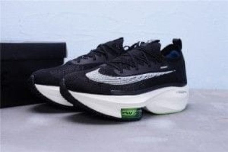 Nike Air Zoom Alphafly BLACK WHITE Running Shoes Main image