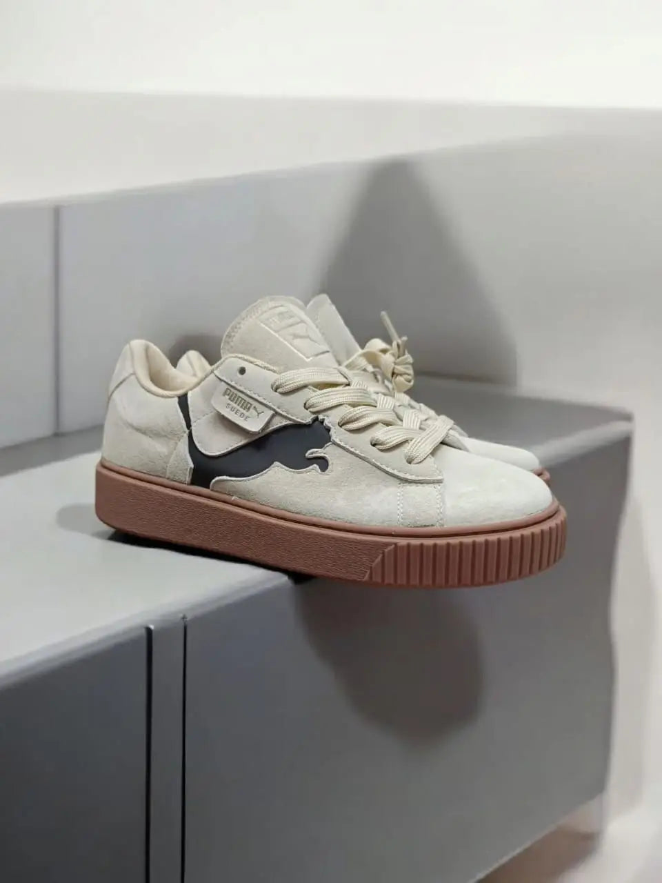 Puma Suede Platform BEIGE BROWN Main image