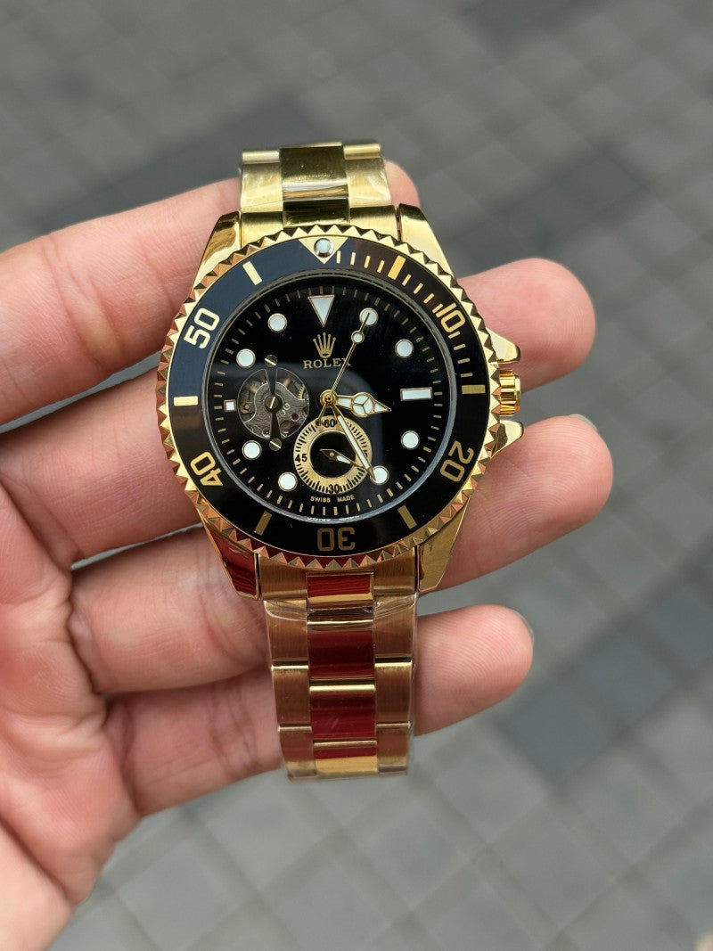 Role x Submarine Automatic Gold Black Secondary image