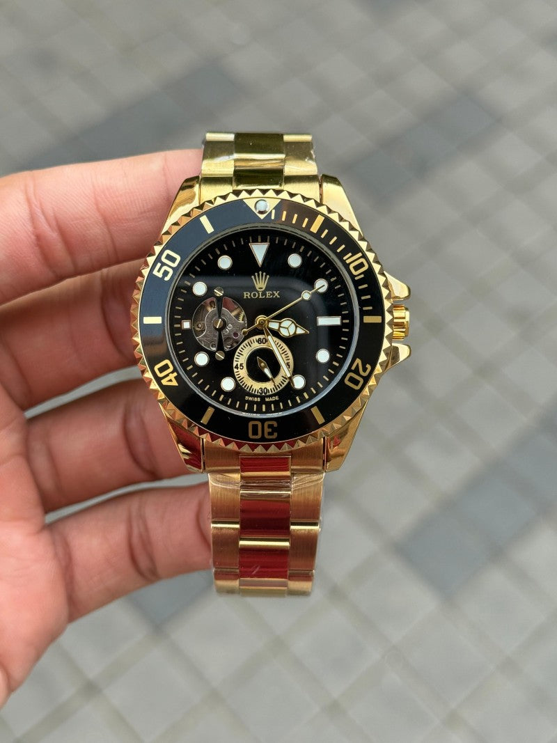 Role x Submarine Automatic Gold Black Main image
