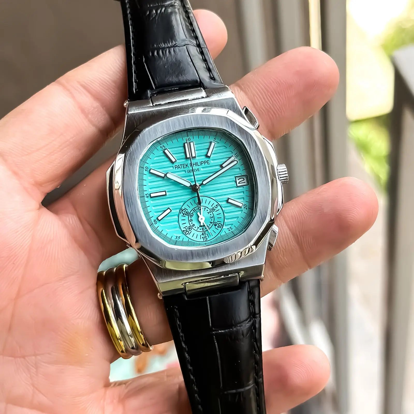 PATEK_CRONO_SILVER_BLUE Main image