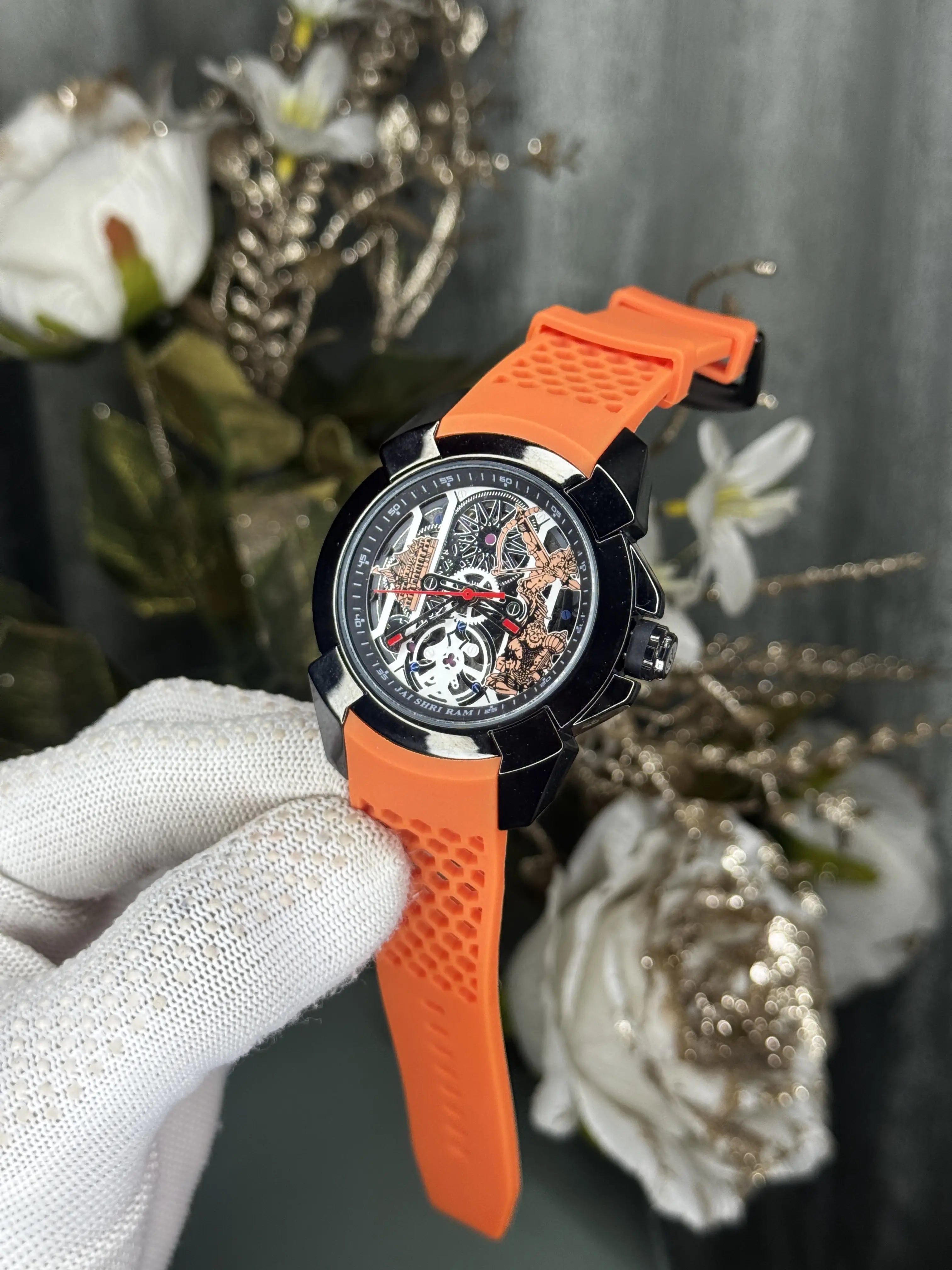 Jacob&Co. Black Orange Premium Automatic Watch Secondary image