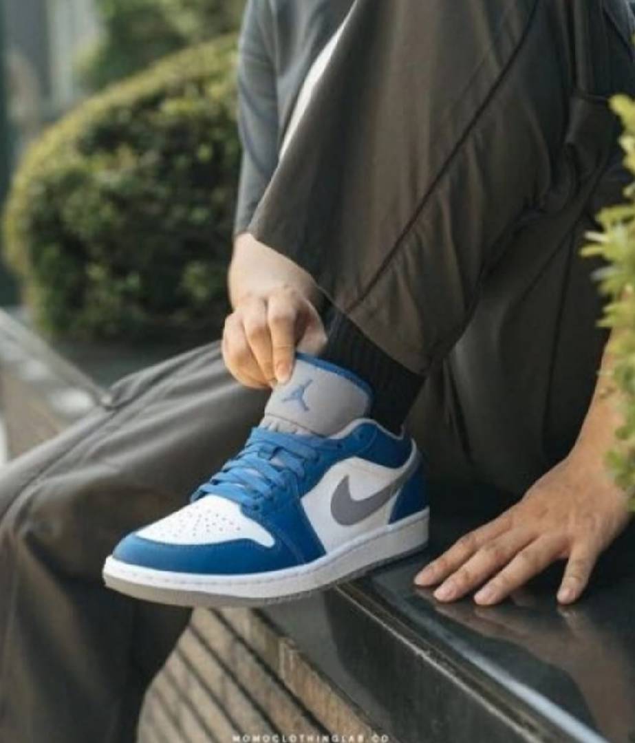 Jordan 1 low true blue semi ua Quality Main image