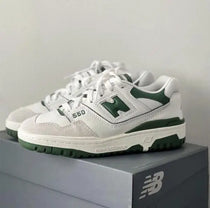 New Balance 550 White Green Suede Quality