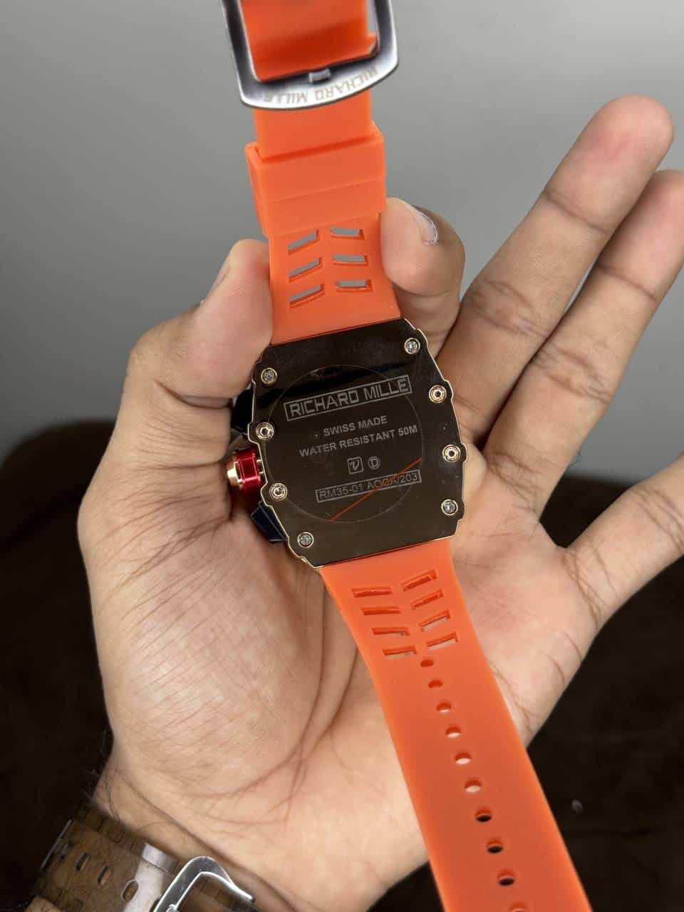 Richard Mille RM3501 Orange Chronograph Special Edition Watch