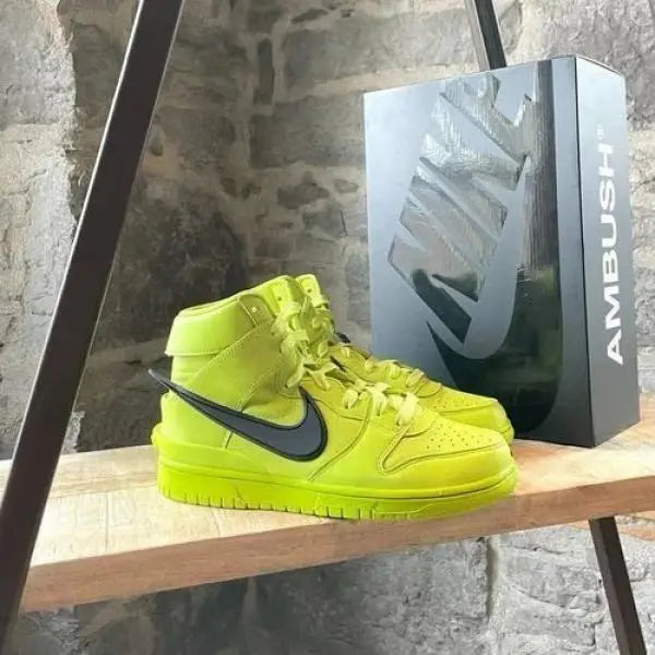 Nik e Ambush Dunk High Volt Green