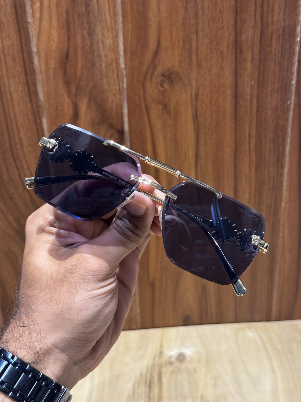 Versac e Gold Black Premium Shades 3095