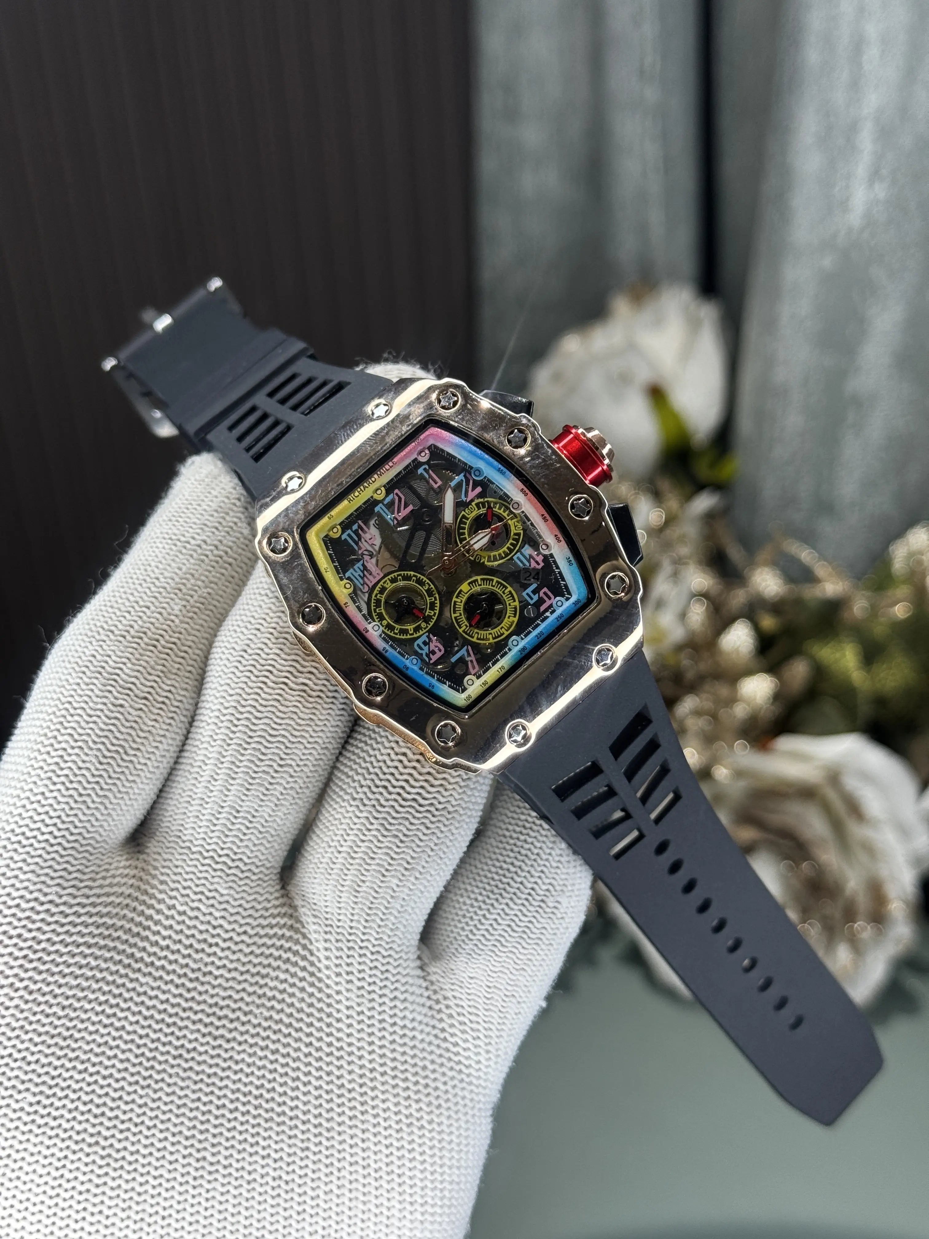 Richard Mille RM3501 Black Chronograph Special Edition Watch